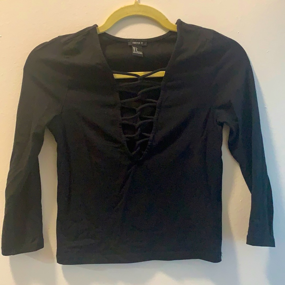 Cut out crop top